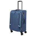 Travelite Corsiica - 4-Rollen-Trolley Set 4tlg. erw. (blue) - Ansicht 8