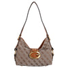Guess Camden Mini - Schultertasche 24 cm (latte logo/cognac)