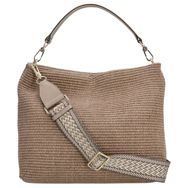 abro Kaia Raffia - Beuteltasche 32 cm (siena) - Ansicht 4