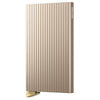 Secrid Cardprotector Fluted - Kreditkartenetui 6cc 10.2 cm RFID (cashmere+)