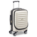Delsey Paris Shadow 5.0 - 4-Rollen-Kabinentrolley mit Vortasche S 55 cm erw. USB (elfenbein) - Ansicht 2