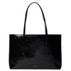 Calvin Klein Foil Logo Glossy Tote - Bolso shopper 49 cm (black)