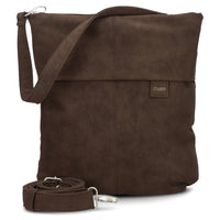zwei Mademoiselle M12 - Bolso de hombro 32 cm (nubuk-stone)