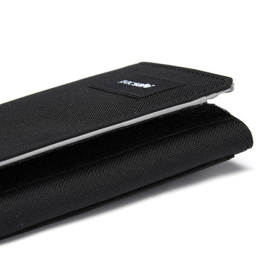 pacsafe RFIDsafe Trifold Wallet - Geldbörse 6 cc 11.5 cm (jet black) - Ansicht 8