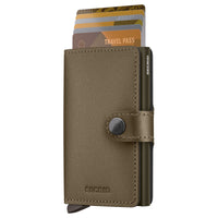 Secrid Miniwallet Matte Satin - Cartera 6cc 10,2 cm (bronce)