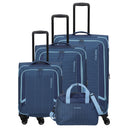 Travelite Corsiica - 4-Rollen-Trolley Set 4tlg. erw. (blue) - Ansicht 2