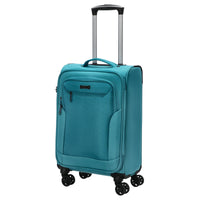 D&N Travel Line 6804 - Trolley de cabina pequeño con 4 ruedas, 55 cm (rojo oscuro)