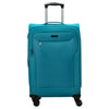 D&N Travel Line 6804 - Trolley de 4 ruedas M 66 cm (türkis)