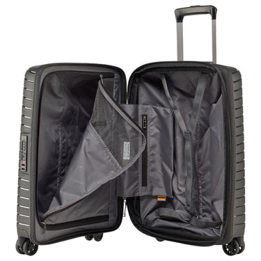 Stratic Novium SL - 4-Rollen-Kabinentrolley 55 cm erw. (black) - Ansicht 8