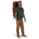 Osprey Aether 65 S/M - Trekkingrucksack 80 cm (deep acorn red) - Ansicht 7