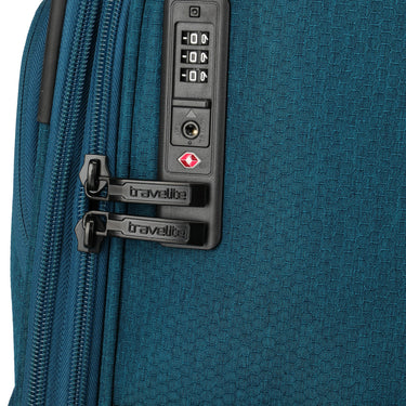 Travelite Kick Off - 4-Rollen-Trolley L 78 cm erw. (petrol)