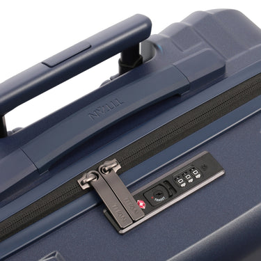 TITAN X-Ray - 4-Rollen-Kabinentrolley 55 cm (blau) - Ansicht 7