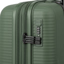 Travelite Air Stripe - 4-Rollen-Kabinentrolley S 55 cm erw. (green)