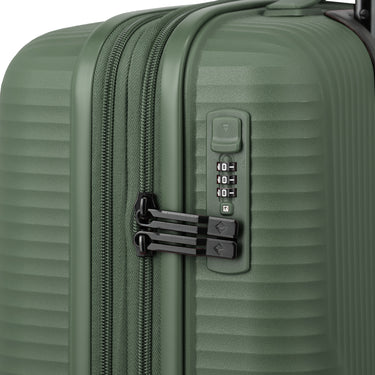 Travelite Air Stripe - 4-Rollen-Kabinentrolley S 55 cm erw. (green)