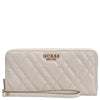 Guess Isemay SLG Large Zip - Cartera (Color: off white)