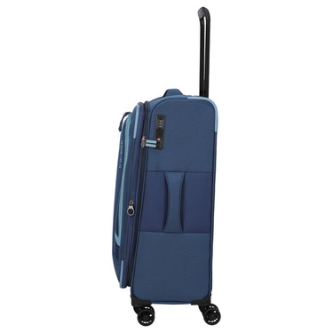 Travelite Corsiica - 4-Rollen-Trolley Set 4tlg. erw. (blue) - Ansicht 6