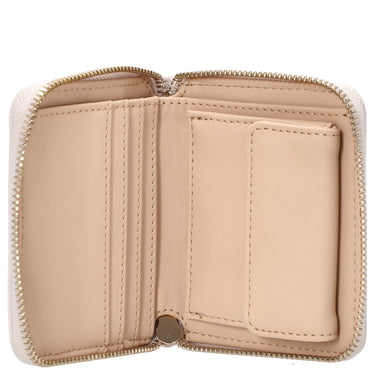 Guess Laurel II SLG Small Zip Around - Cartera 4 tarjetas 11 cm (color: ivory)