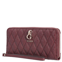 Guess Tamara SLG Zip Around Wallet L - Geldbörse 12cc 20 cm (merlot) - Ansicht 3