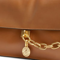 Tommy Hilfiger Crest Leather Conv. Shoulder Bag - Bolso de hombro (cognac)