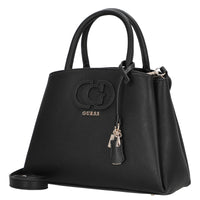 Guess Isola 3 Comp Satchel - Bolso de mano 30 cm (negro)