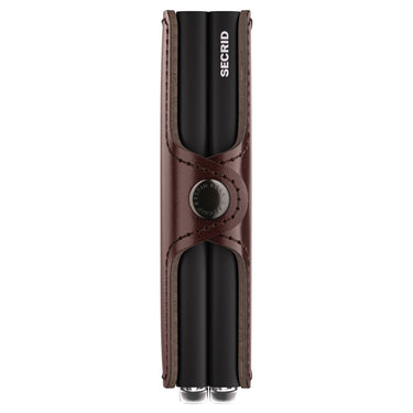 Secrid Dusk Twinwallet - Geldbörse 6cc 10.2 cm RFID (dark brown+) - Ansicht 3