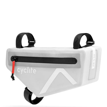 Cyclite Frame Bag Small / 02 -  Rahmentasche (Bikepacking) 24 cm (light grey) - Ansicht 3