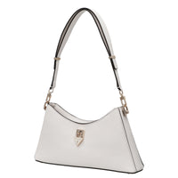 Guess Patsie - Bolso de hombro 31 cm (blanco roto)