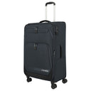 Travelite Kick Off - 4-Rollen-Trolley L 78 cm erw. (d'anthracite)