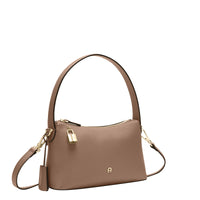 Aigner Delia - Bolso de hombro S 27 cm (color: burdeos)