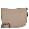 Mandarina Duck Mellow Leather Hobo - Bolso bandolera 28.5 cm (warm taupe)