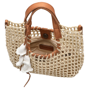 FREDsBRUDER Sun Carrier Square - Shopper (natural straw & desert brown) - Ansicht 6