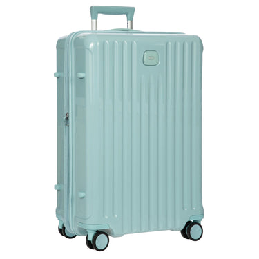 Brics Positano - 4 - Rollen - Trolley M 69 cm erw. (hellblau) - Markenkoffer