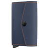 Secrid Envelope Matte - Cartera 8cc 10.2 cm RFID (night blue-orange)