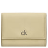 Calvin Klein RE-Lock Medium Trifold - Cartera de Gel 3cc 13 cm (color: negro)