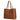Guess Meridian II Girlfriend - Bolso de hombro 37 cm (color: cognac)