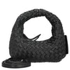 Les Visionnaires Greta Micro Weave Silky - Top Handle Bag 20 cm (black)
