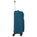 Travelite Kick Off - 4-Rollen-Trolley M 67 cm erw. (petrol)
