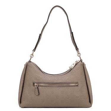 Guess Anise Double Zip - Schultertasche 28.5 cm (dark taupe logo) - Ansicht 4