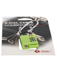 D&N Bags & More - Candado de combinación TSA 4,2 cm (verde)