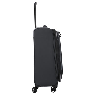 Travelite Corsiica - 4-Rollen-Trolley M 67 cm erw. (black) - Ansicht 3