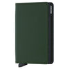Secrid Matte Slimwallet - Cartera RFID 6.8 cm (green-black)
