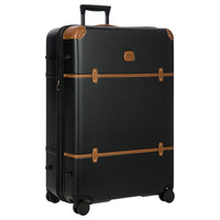 Brics Bellagio - Maleta de 4 ruedas 82 cm reciclada (color: negro/marrón)