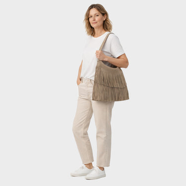 BOSS Lenah Hobo - Schultertasche 39.5 cm (light beige) - Ansicht 7