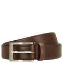 BOSS Barnabie - Ledergürtel mit Dornschließe 3.5 cm (medium brown, 100) - Markenkoffer