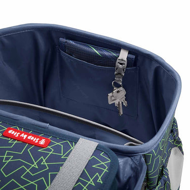 Step by Step Basis - Schulranzen Set 4tlg. (Green Geometric) - Ansicht 10