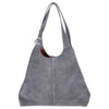 Coccinelle C-Easy Suede - Bolso shopper L 35 cm (stove/stove)