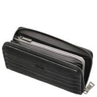 FREDsBRUDER Cartera Gürteltier Big - Billetera 8 tarjeteros 20 cm (negro)