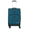 Travelite Kick Off - 4-Rollen-Trolley M 67 cm erw. (petrol)