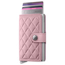 Secrid Miniwallet Emboss Diamond - Kreditkartenetui 6cc 10.2 cm RFID (rose+) - Ansicht 2