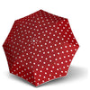 Knirps T.200 M Duomatic - Taschenschirm Regenschirm (dot art red)